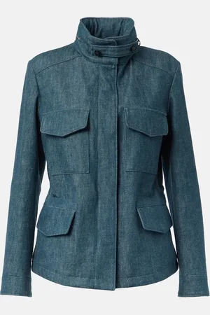 Loro Piana Chaqueta utilitaria Traveler Mini de denim