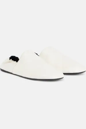 Khaite Slippers Banks de piel
