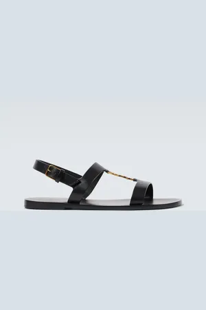 Saint Laurent Sandalias Cassandre de piel