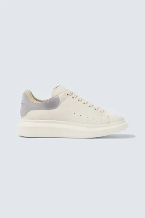 Alexander McQueen Zapatillas Oversized de piel