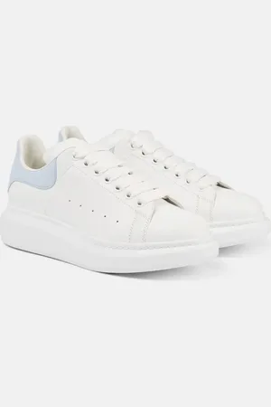 Alexander McQueen Zapatillas Oversized de piel