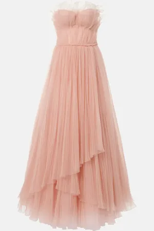 Costarellos Vestido de fiesta Marinel de tul plisado