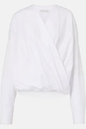 DRIES VAN NOTEN Top de algodón