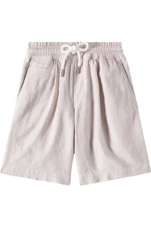 Brunello Cucinelli Bermudas en mezcla de lino