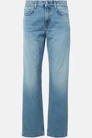 Totême Jeans rectos de tiro bajo