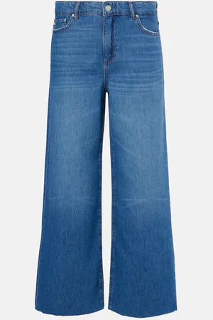AG Jeans Jeans anchos Saige de tiro medio