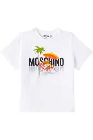 Moschino Camiseta Teddy Bear en jersey de algodón