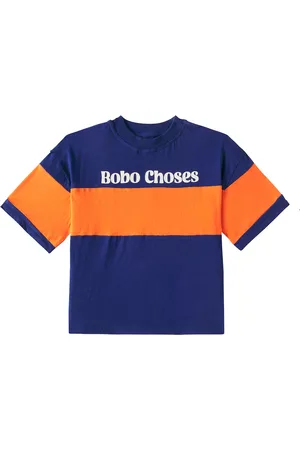 Bobo Choses Camiseta de algodón con logo estampado