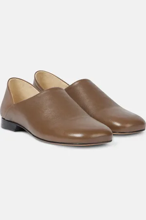 LEMAIRE Zapatos slip-on convertibles de piel
