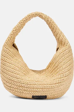 Khaite Bolso al hombro Olivia Medium de rafia