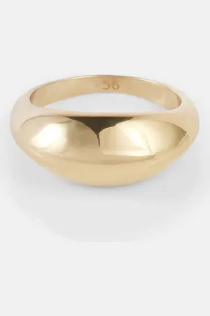 LEMAIRE Anillo de plata de ley bañado en oro