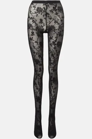 Wolford Medias Flower