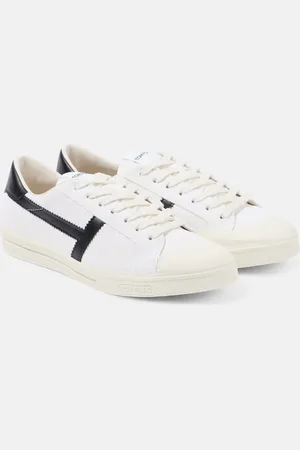 Tom Ford Zapatillas de piel con logo