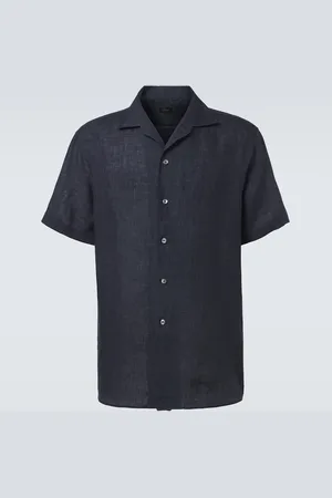 BRIONI Camisa de lino