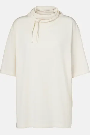 LEMAIRE Camiseta Foulard de jersey de algodón