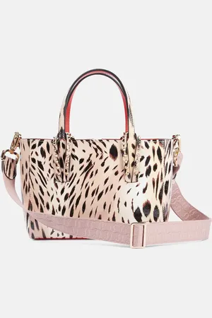 Christian Louboutin Bolso Cabata Mini de piel estampada