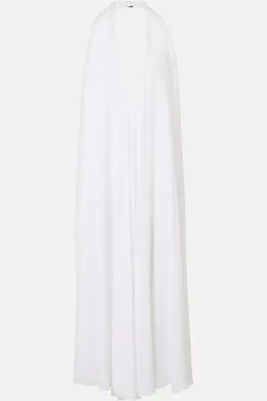 Jacquemus Vestido largo Norma drapeado