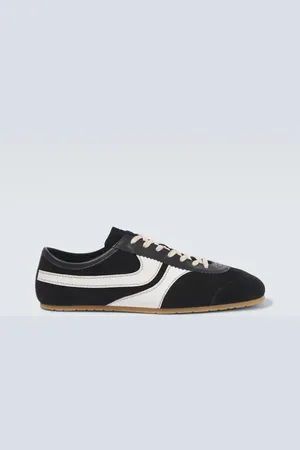 DRIES VAN NOTEN Zapatillas de ante y piel