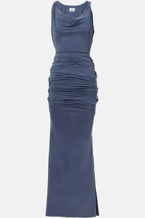 Vivienne Westwood Vestido largo Liz de jersey drapeado