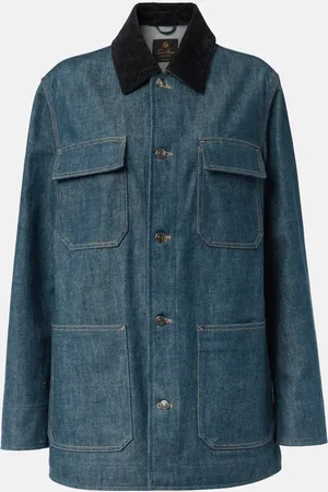Loro Piana Chaqueta utilitaria Dean de denim