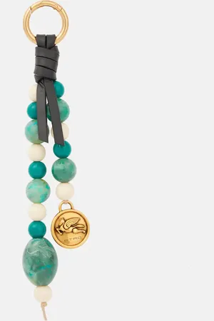 Etro Charm para bolso de piel adornado