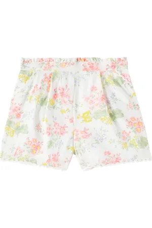 Tartine Et Chocolat Shorts de lino y algodón florales