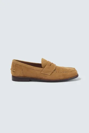 Ralph Lauren Mocasines penny Alston de piel