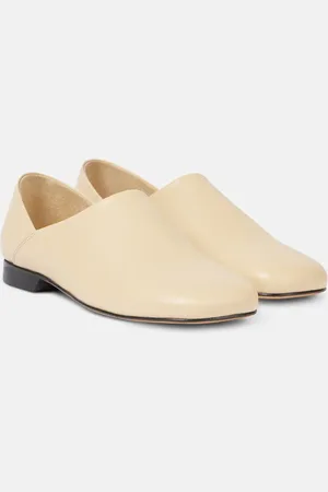 LEMAIRE Zapatos slip-on convertibles de piel