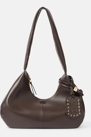 Ganni Bolso al hombro Medium de piel