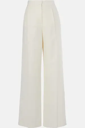 Joseph Pantalones anchos Alanel de seda y algodón