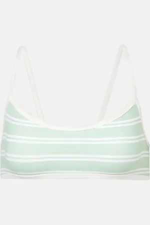 Marysia Top de bikini Ligne a rayas