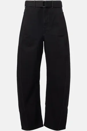 LEMAIRE Jeans anchos de tiro medio