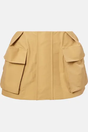 SACAI Shorts en mezcla de algodón