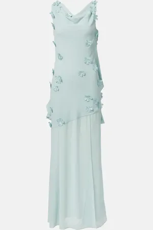 ROTATE Vestido de fiesta con volantes