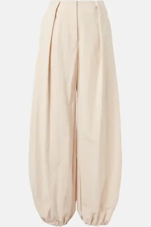 Jacquemus Pantalones anchos Calisson plisados