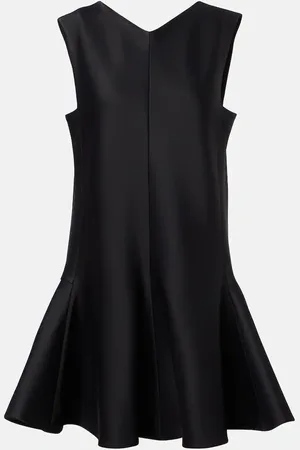 Khaite Vestido corto Mel de crepé