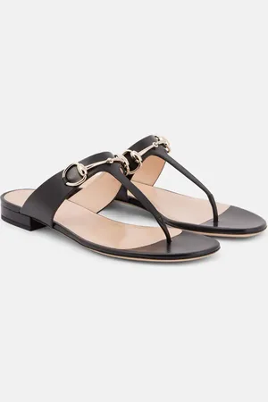 Gucci Sandalias Lady Horsebit de piel