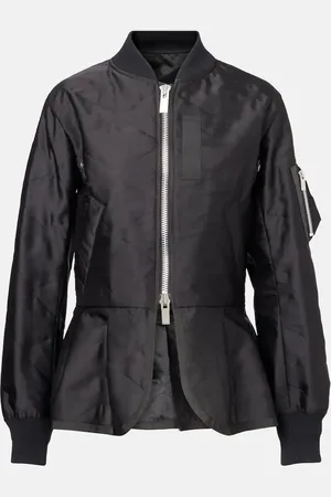 SACAI Chaqueta de satén acolchada