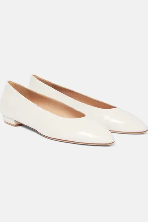 Gianvito Rossi Bailarinas Amelia de piel