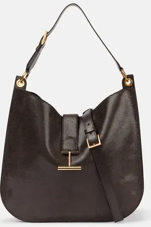 Tom Ford Bolso Tara Large de piel grabada