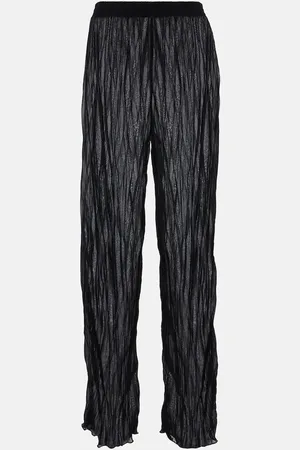 Jade Swim Pantalones rectos Mika de tiro alto