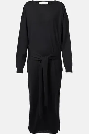 LEMAIRE Vestido de punto con cinturón