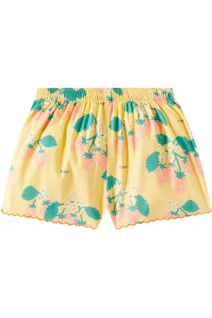 Tiny Cottons Shorts Strawberries de algodón
