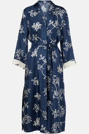 Max Mara Vestido envolvente Timeo de sarga estampado