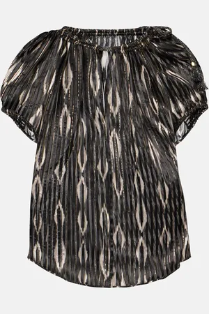 Isabel Marant Top Sonae en mezcla de seda estampado
