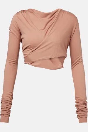 Rick Owens Crop top Jade de jersey