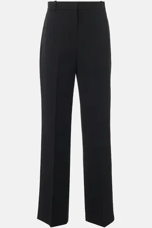 Jacquemus Pantalones rectos Mirada de crepé de lana