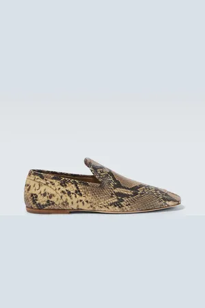 DRIES VAN NOTEN Mocasines de piel grabada