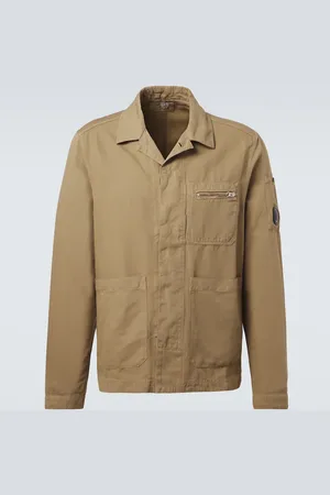 C.P. Company Chaqueta de algodón y lino