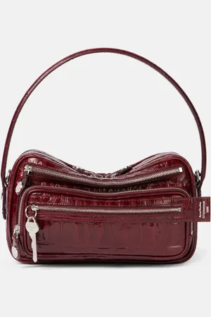 Acne Studios Bolso al hombro Camero de piel grabada